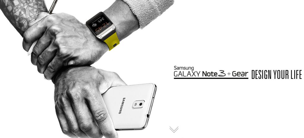 Samsung Note 3 and Samsung Galaxy Smartwatch Juuchini