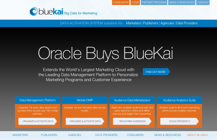 Oracle Buys Bluekai Image Courtesy Gigaom JUUCHINI