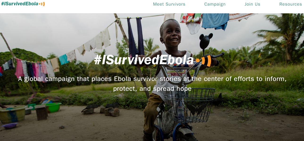 I Survived Ebola Website Mobile App JUUCHINI